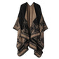 Women's Fall Winter Open Front Poncho