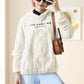 Thick Loose Furry Hooded Sweatshirt