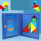 Children's Magnetic Tangram Puzzle Set