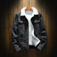 Men’s Casual Sherpa-Lined Denim Jacket