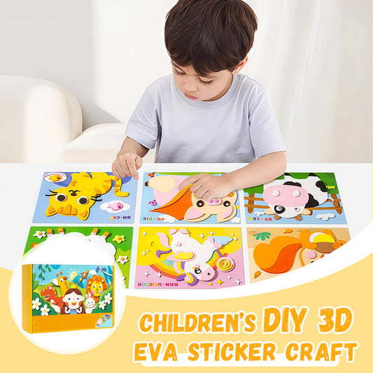 Children’s DIY 3D EVA Sticker Craft