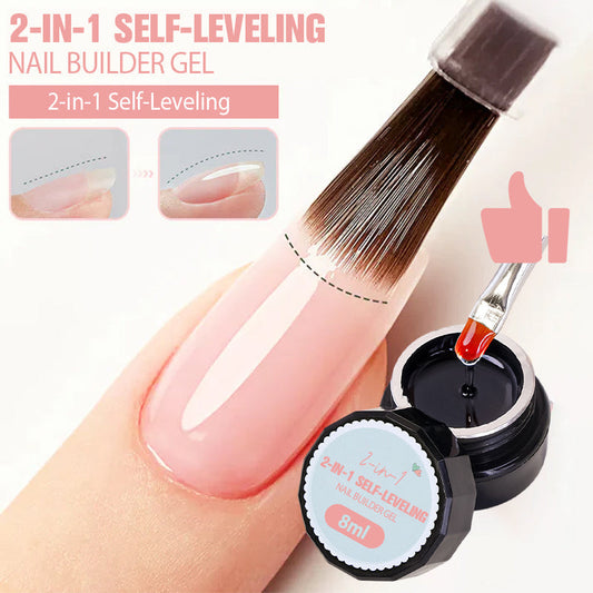 2-in-1 Self-Leveling Nail Builder Gel