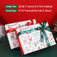 Christmas Gift Box with Lid and Ribbon