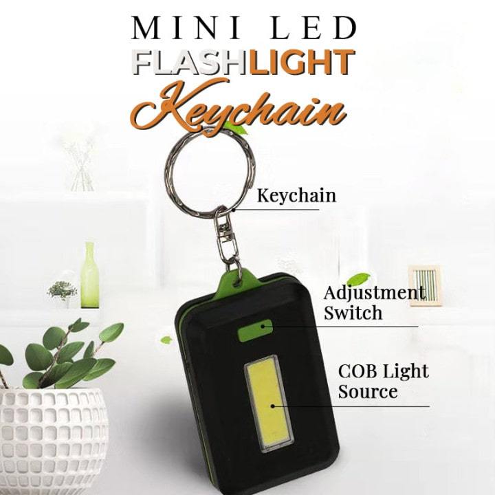 Mini LED Flashlight Keychain-2