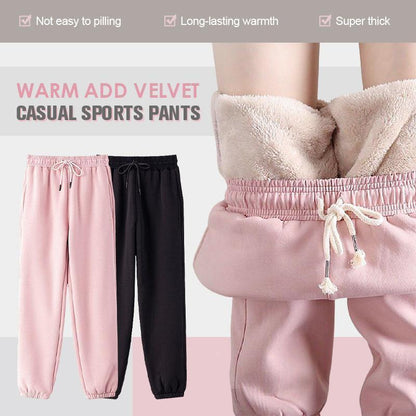 🎅Warm Add Velvet Casual Sports Pants🔥