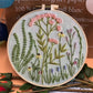 Last Day 50% OFF - Perfect Gift - Embroidery Hoop Flower Kit for Beginner
