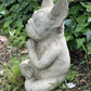 Meditating Sitting French Bulldog, French Bulldog Decor, Bull Dog Ornament