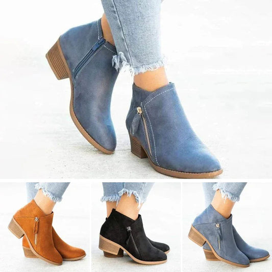 🔥Last Day 50% OFF - Free Shipping🔥Women's Leather Orthopedic Boots