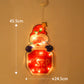 ⛄Christmas pre-sale🎄2024 Christmas Window Hanging Lights💡