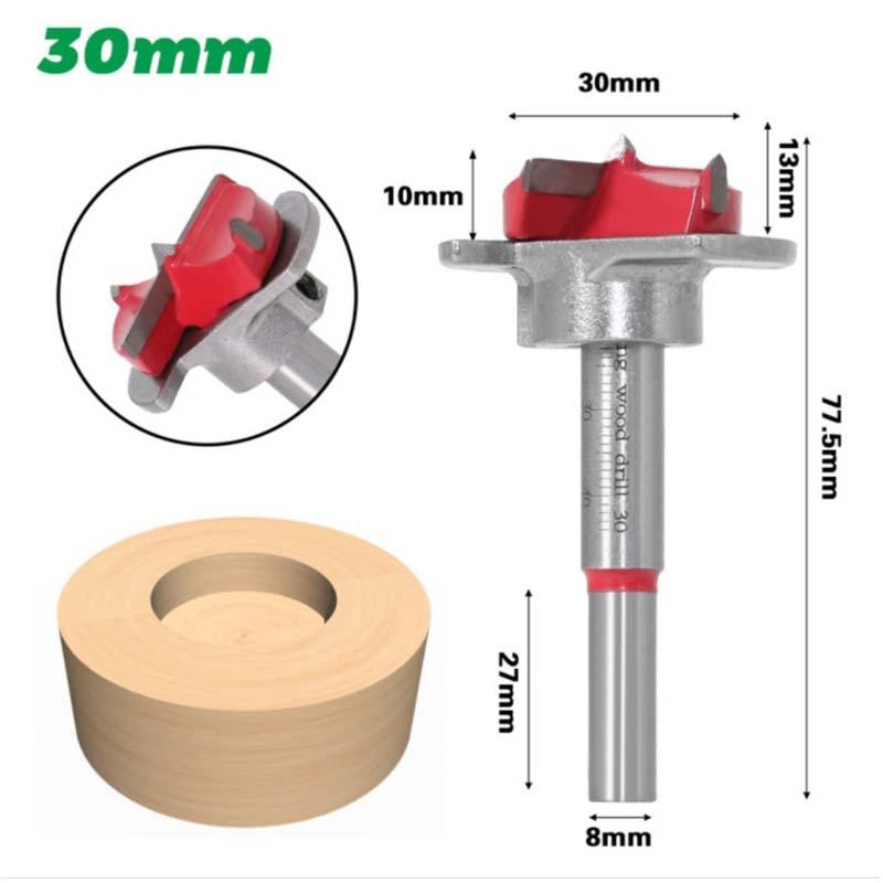 Positioning Woodworking Drill Bit Set-9