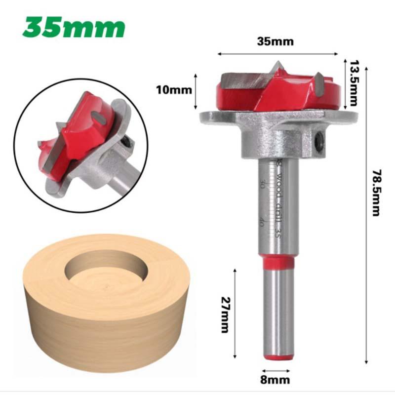 Positioning Woodworking Drill Bit Set-10