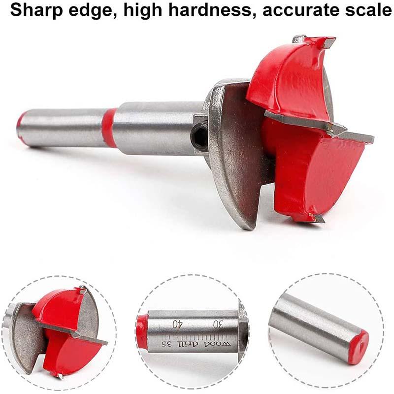 Positioning Woodworking Drill Bit Set-1