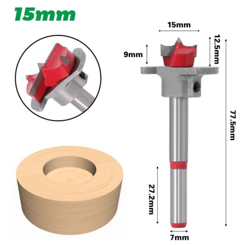 Positioning Woodworking Drill Bit Set-6