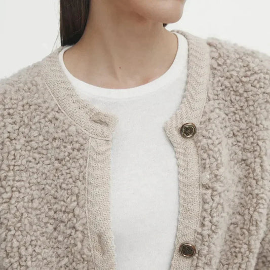 🎄Early Christmas Sale- 49% Off✨Viral Boucle Cardigan