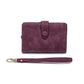 Women's Tri-Fold Multi-Card Slot Leather Wallet