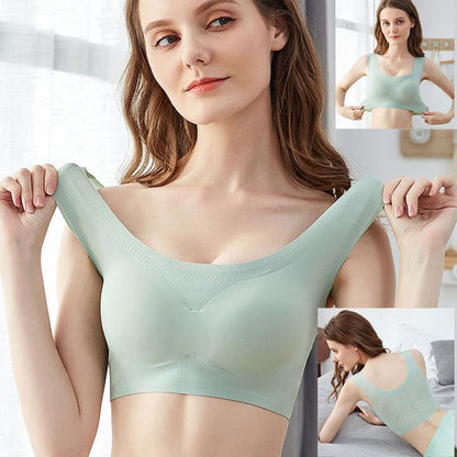 ?2023 New Year Hot Sale 50% off?Ultra-thin Plus Size Ice Silk Comfort bra