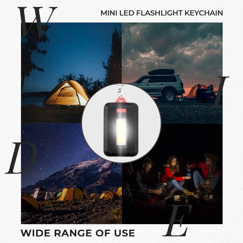 Mini LED Flashlight Keychain-5