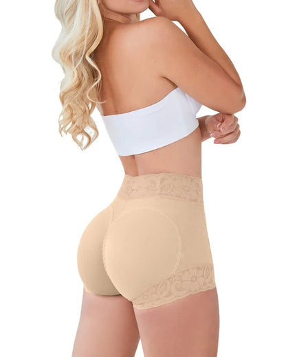 🔥Hot Sale ￡15.6🔥Women Lace Classic Daily Wear Body Shaper Butt Lifter Panty Smoothing Brief（36%OFF)