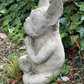 Meditating Sitting French Bulldog, French Bulldog Decor, Bull Dog Ornament