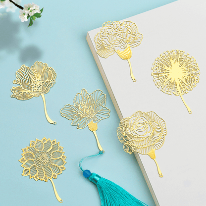 Literature Art Leaf Bookmarks