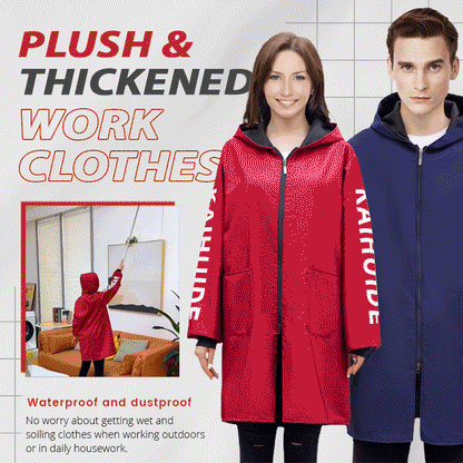 Plush and Thickened Work Clothes