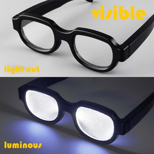 🎁BIG SALE -49% OFF🎁LED Luminous Glasses Light-Up Eyewear