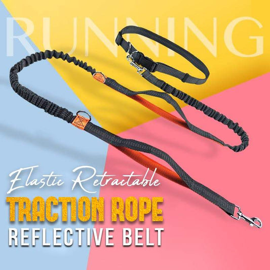 Elastic Retractable Reflective Belt Traction Rope
