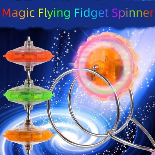 🔥HOT SALE🔥 Creative LED Light Luminous Fidget Spinner Magnetic Gyro