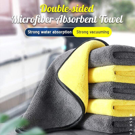 🎅Christmas Sale🤩Double-sided Microfiber Absorbent Towel