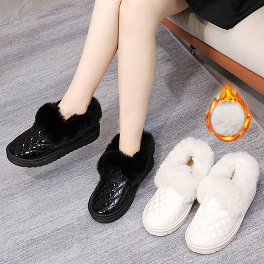 [Best Gift For Her] Women's Plush Waterproof Warm Snow Boots