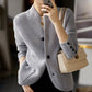 💝[Best Gift For Her] Women's Knitted Cardigan Jacket With Button