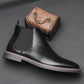Exquisite Gifts - Men's Vintage Fashion Chelsea Leather Boots