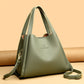 Best Gift for Her - Fashionable Classic Multi-Functional Soft Embossed Leather Bag