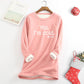[Best Gift For Her] Women's Winter Plush Lined Warm Sweatshirt