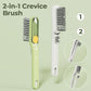Multi-Functional Liquid-Filled Crevice Brush