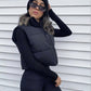Fashion Colorful Winter Warm Short Vest
