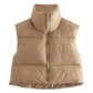 Fashion Colorful Winter Warm Short Vest